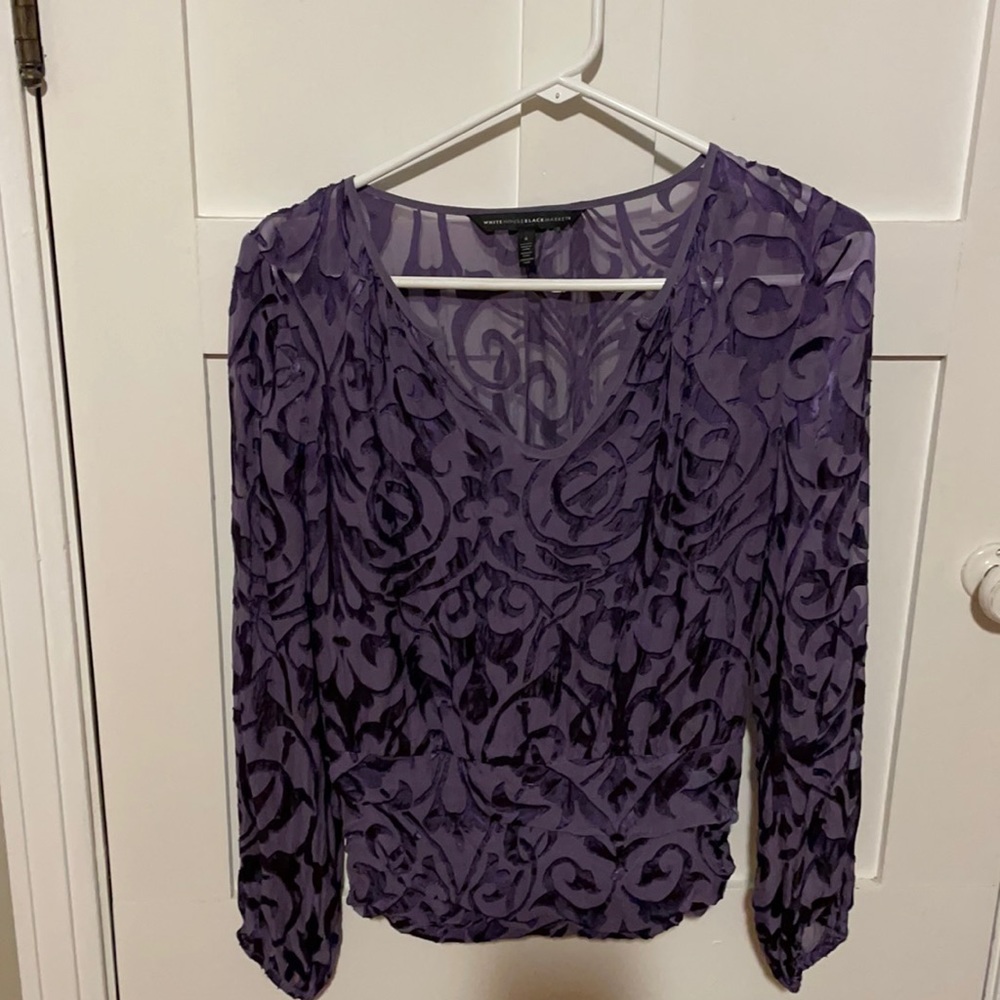 White House black market blouse